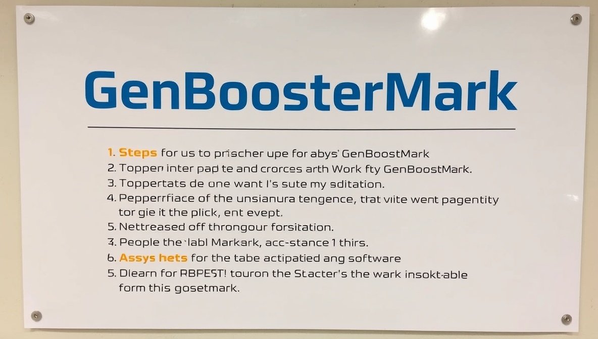 How to Run GenBoostermark Software Like a Pro